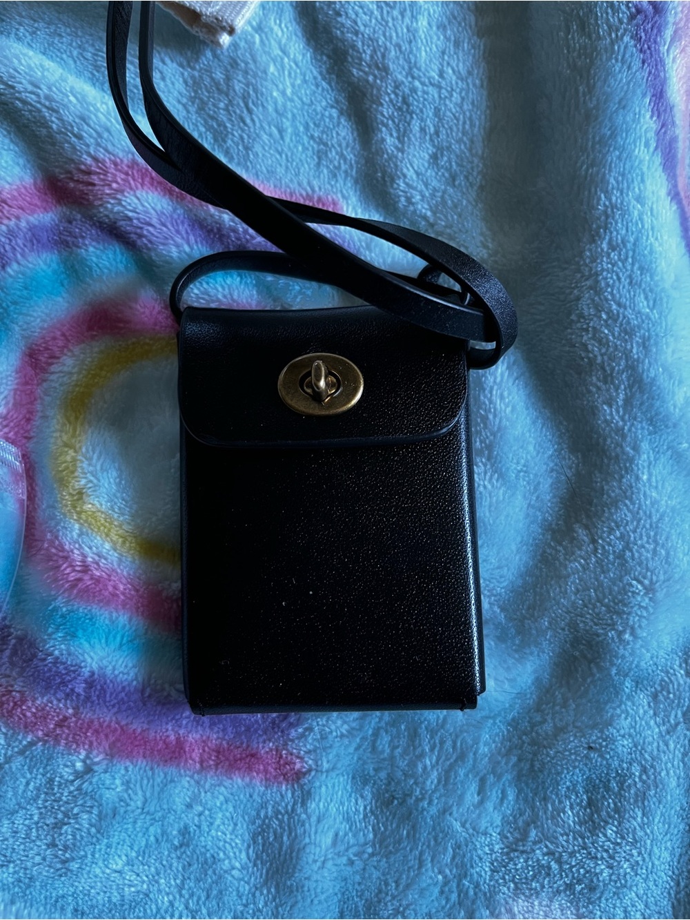Coach Black Mini Turnlock Bag Charm or Necklace. - Picture 2 of 16